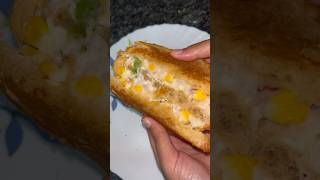 Cheese Corn Sandwich 🥪 #trending #food #cheesey #recipe #sandwich #trending #viral #ytshorts