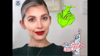 🎄OFICIAL GRINCH TE ENTREVISTA| Simulador con 128 preguntas cívicas nuevas🇺🇸