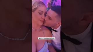 Mauro Icardi x Wanda Icardi 💋❤️ #football #kiss #viral #shorts