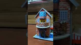 3D puzzle building making video.#craft #3d #building #miniature #doll #house #love #vlog