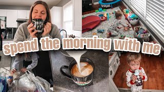 Spend The Morning With Me | REALISTIC Mom Daily Routine | Mom of Three Motivation | Winter 2024