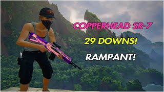 Uncharted 4 Multiplayer - Copperhead SR-7 Gameplay 29 DOWNS! RAMPANT!