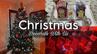 Cozy Christmas Decorating | DECORATE WITH US