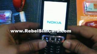 Rebel SimCard Unlocking Nokia N95 8GB