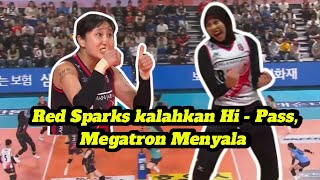 Red Sparks Kalahkan Hi Pass, Megatron Menyala