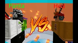 Racing Hed in Roblox Tower of hell!