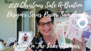 2021 ​CHRISTMAS SALE A-BRATION 10 DESIGNER SAMPLERS ARE HERE!!! PLUS CHRISTMAS HAUL