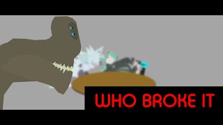 Who broke it meme | stick nodes