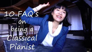 10 Most Frequently Asked Questions on Being a Classical Pianist Q&A | Tiffany Vlogs #134