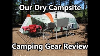 Campsite Gear Setup & Info