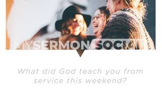 God teach you at service? Church Social Media