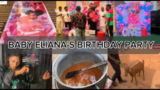 THE BIGGEST ONE YEAR BIRTHDAY PARTY YOU CAN SEE ON THE INTERNET💃🏻+ELIANA’S BIRTHDAY PARTY .