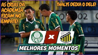 Palmeiras 1 x 1 Novorizontino | Melhores Momentos | SEMIFINAL IDA | PAULISTÃO SUB-20 2024