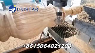 cnc woodworking lathe  machine 02