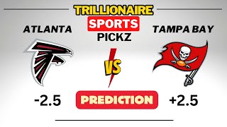 10/27/24 Atlanta vs Tampa Bay Week 8 Best Bets - NFL Football Picks w Bonnie & Clyde