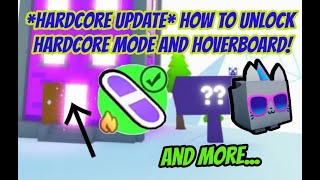 *Hardcore update*! how to unlock hardcore mode in pet simulator x