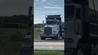 Awesome Kenworth t800 flat glass dump truck