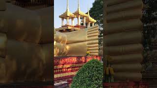 Reclining Buddha, Vientiane, Laos.