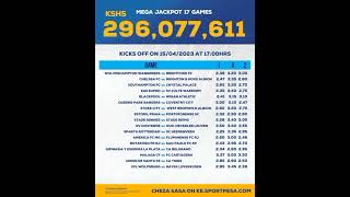 How to win Sportpesa Mega Jackpot. Manchester United Arsenal Chelsea Liverpool Manchester City