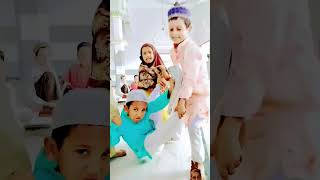 mudrassa mein bacy #islamicprayer #mudras #children #kidsvideo #kids #love #islamicrecitation