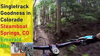 Raw Sounds of Singletrack... Quarry Mountain Trail in Steamboat Springs, CO