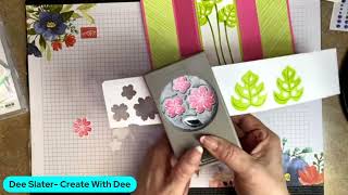 Front Fold Fun Fold - Replay from Facebook Live Tropical Leaf (Card 1 in Tropical Leaf Series)