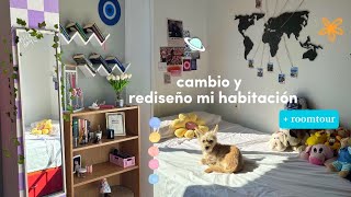 cambio y rediseño mi habitación 🧚🏼‍♀️ + roomtour y haul de Shein 💫