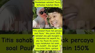 Pembelaan Sahabat Paula Verhoeven‼️ #shorts