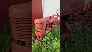 First sheetmetal fitting on the 39 Farmall H