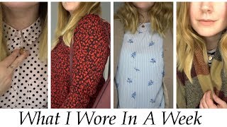 WHAT I WORE IN A WEEK | COLLAB WITH KAYLEIGH ANNE HOGAN | LOOKBOOK