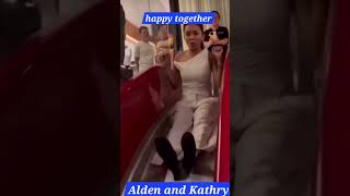 KathDen/Alden Richard and Kathryn Bernardo  happy together