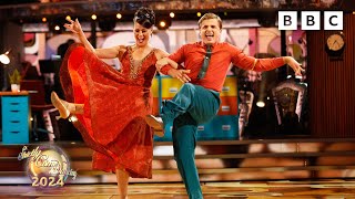 Sam Quek and Nikita Kuzmin Foxtrot to Where Did Our Love Go by The Supremes ✨ BBC Strictly 2024