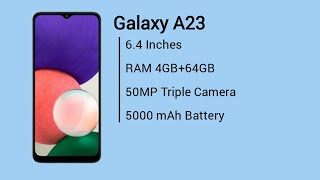 Samsung Galaxy A23 Official look, Price, Camera, Design, Specifications and Features