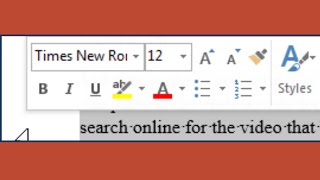 Mini Tool Bar in Word - Turn Off/On