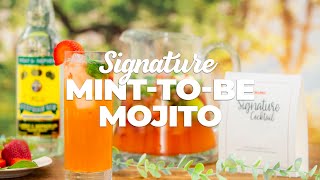 Mint-to-be Mojito 🍓 | Signature Cocktail