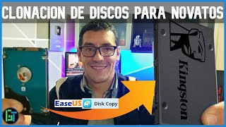 💻Migrar Disco HDD a SSD sin Perder Windows y Aplicaciones Que Ya Tienes✔️ EaseUS Disk Copy