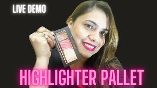 How to apply Powder Highlighter Swiss Beauty Highlighter *MUST HAVE* 😍|| Rubia || Imranu ||