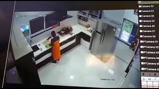 Cooker Blast in Kitchen