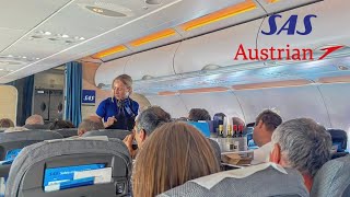 TRIP REPORT | OSL-ZRH-VIE | SAS + Austrian | Economy class