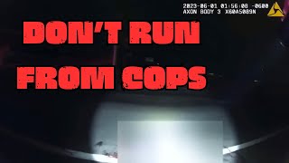 Suspect Runs From Cops And Gets Hit by Car