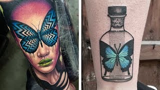 35 Stunning Butterfly Tattoos That Will Take Your Breath Away