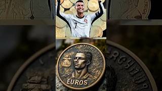 Portugal keluarkan uang koin 7 Euro gambar CR7