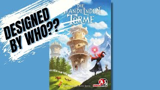 WHY IS NOBODY TALKING ABOUT THIS? | The Wandering Towers Board Game From Kramer and Kiesling