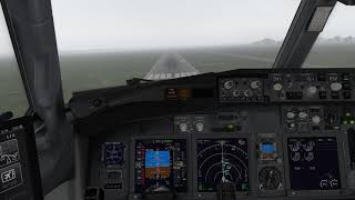 Hard or Firm Landing? Boeing 737 Surat Int (Cockpit view)