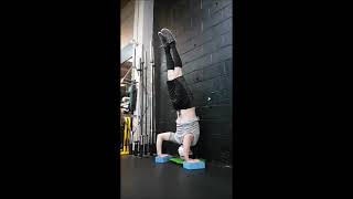 Pike to Headstand, Deficit Press to Handstand