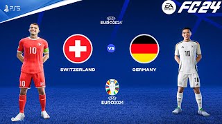 FC 24 - Switzerland Vs Germany - UEFA EURO 2024 Grp A Match | PS5™ [4K60]