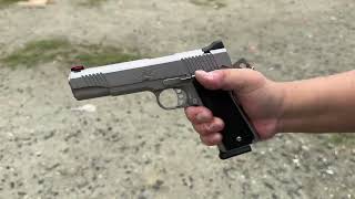 Shooting the Kimber 1911 Stainless