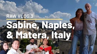 Where I Had The Best Pasta in Italy - Matera (++ Sabine & Naples) | Raw Vlog Europe 2019 Series