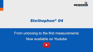 Stethophon® 04: sound detector for indoor water leak detection - Tutorial Trailer