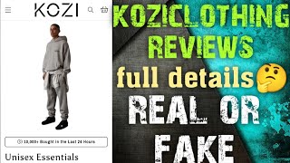 koziclothing com reviews | koziclothing.com tracksuit legit or scam | koziclothing review